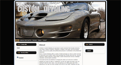 Desktop Screenshot of brianscustomdetailing.com